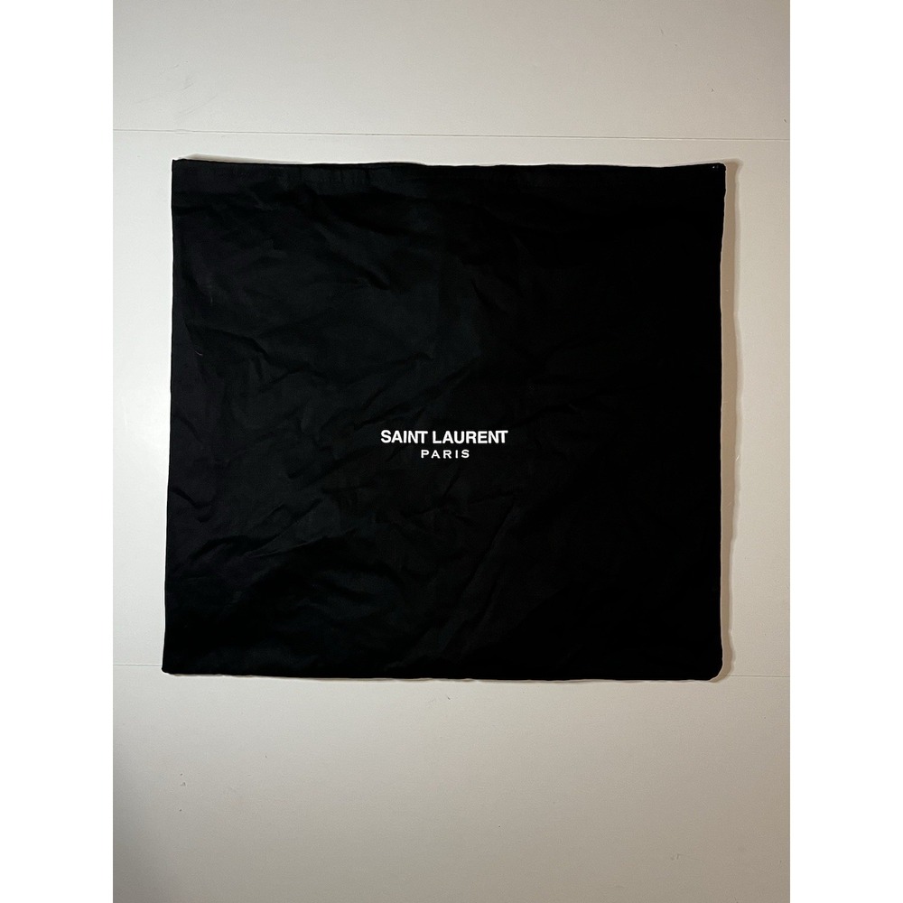Saint Laurent Paris Cloth Lined XL Jumbo Dust Bag Drawstring 23x25